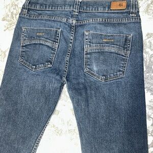 RSQ Women's Straight Leg Blue Denim Jeans